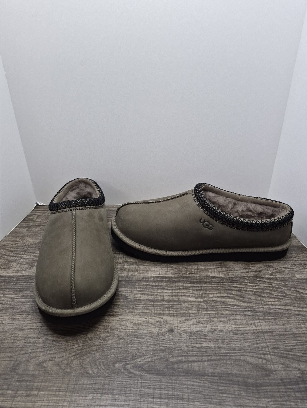 Ugg Tasman II Nubuck Leather Casual Loafers Slippers Shoes Mens Sz 11 New